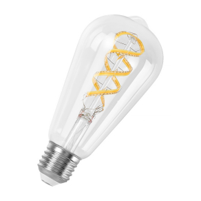   Osram Smart+ Matter Filament Classic Multicolor E27 LED, 4,8 W, 470 lm, 2700-6500 K +RGB, dimmelhető