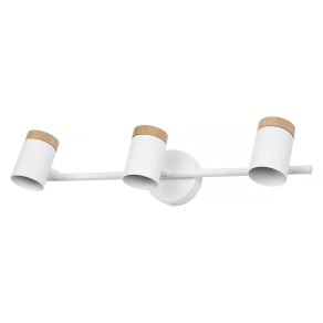   Osram LED Spot Stamp karos mennyezeti spot lámpa 3xGU10 foglalattal, fa hatású