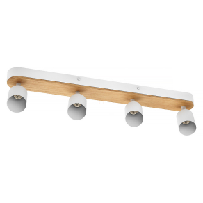   Osram LED Spot Wood Line mennyezeti spot lámpa 4xGU10 foglalattal, fa hatású