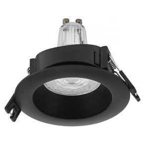   Osram Spot Set Recess süllyesztett spot lámpa GU10 LED fényforrással, fekete - 5 darabos