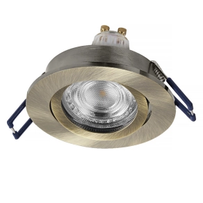   Osram LED Spot Set Recess GU10 Adjustable Click süllyesztett spot lámpa, GU10 foglalattal, sárgaréz