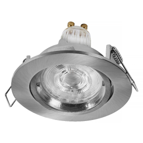   Osram LED Spot Set Recess Twistlock GU10 süllyesztett spot lámpa, GU10 foglalattal, szatinált nikkel