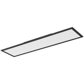   Osram Essential Panel Rectangular – Téglalap alakú fekete mennyezeti LED panel 3000K melegfehér, 2100lm, 1000x250mm, IP20, 24W, 25000 óra élettartam