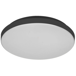   Osram Essential Orbis – Fekete mennyezeti LED lámpa, 18W, 1200lm, 3000K melegfehér, 120° szórásszög, 30.000 óra élettartam, 290mm