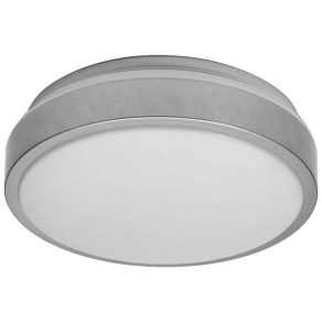   Osram Essential Orbis – Ezüst színű fali és mennyezeti lámpa 2 db E27 foglalattal, 280 mm átmérő, IP20