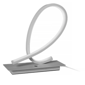   Osram Decor Butterfly szabályozható asztali LED lámpa mnimál stílusban, 12 W, 600 lm, 2700-4000-6000 K, ezüst színben