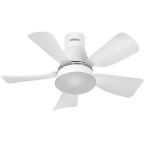   Osram Ceiling Fan Leste szabályozható ventilátoros mennyezeti LED lámpa távirányítóval, 21W, 3000-4000-6500 K, 1200 lm