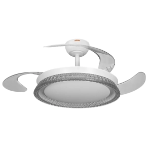   Osram Ceiling Fan Cierzo szabályozható ventilátoros mennyezeti LED lámpa távirányítóval, 60W, 3000-4000-6500 K +RGB, 2250 lm
