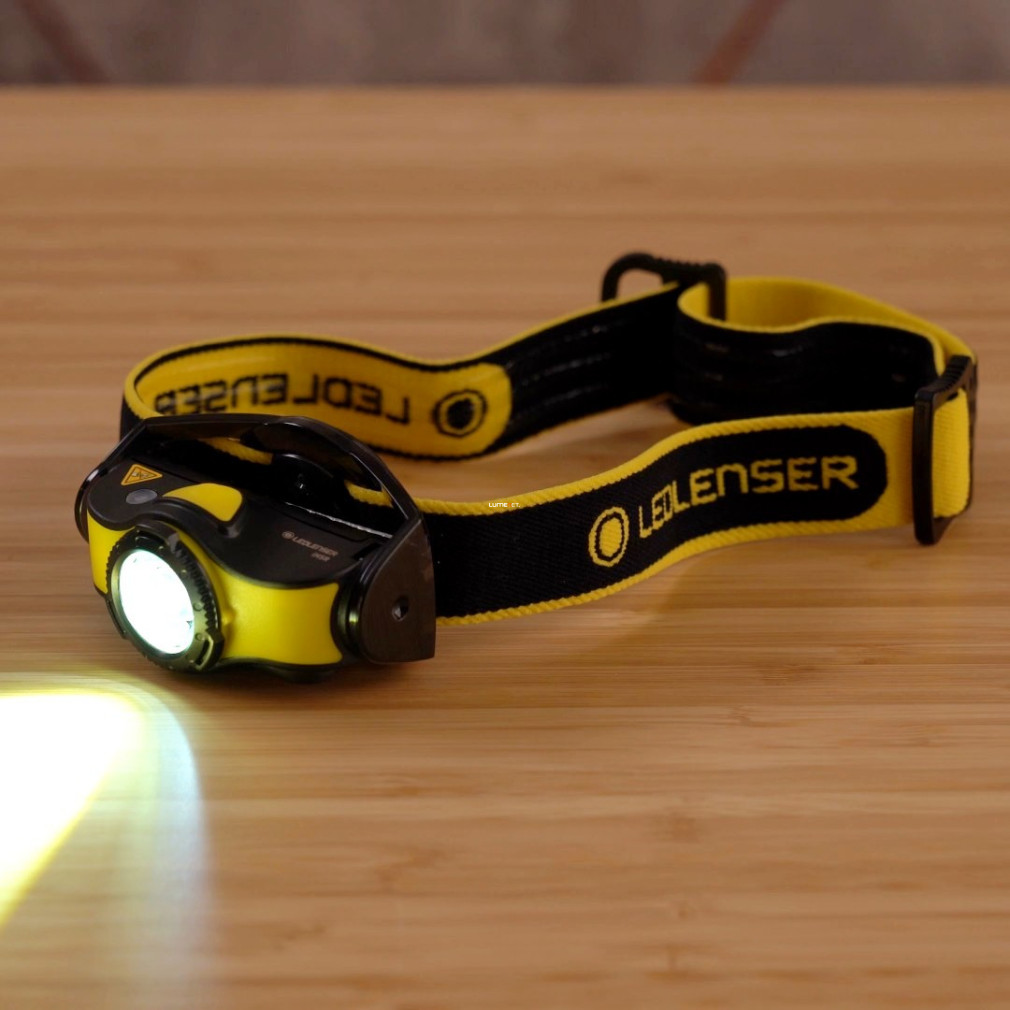 LedLenser ipari LED fejlámpa tölthető 400lm