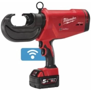   Milwaukee M18 hidraulikus kábelkrimpelő 16-400mm2 1x2.0Ah + 1x5.0Ah akkuval, töltővel, kofferrel M18 HCCT109/42-522C 4933459273