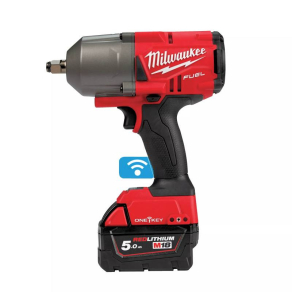   Milwaukee M18 ütvecsavarozó nagy nyomatékú 1/2 colos 2x5.0Ah akkuval, töltővel M18 ONEFHIWF12-502X 4933459727