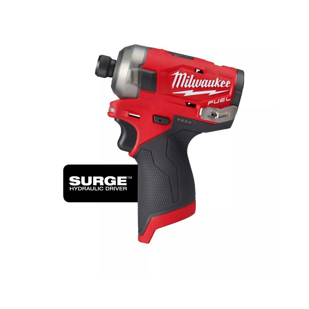 Milwaukee M12 Hidraulikus ütvecsavarozó, 1/4 Hex, -akkumulátor és töltő nélkül M12 FQID-0 4933464972