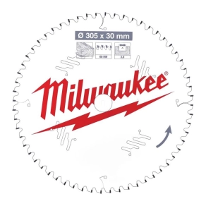   Milwaukee körfűrészlap gérvágóhoz 305/30/3,0 Z60ATB NEG. 4932471321