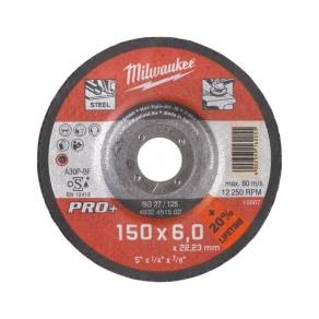  Milwaukee csiszolókorong fémhez 150x7 SG27 PRO+ (10 db/cs) 4932471387