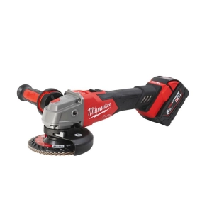   Milwaukee M18 FSAG125XB-502X M18 Fuel 125 mm sarokcsiszoló fékező funkcióval 2 x 5.0 Ah, gyorstöltő, kofferrel 4933478430