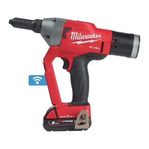   Milwaukee M18 ONEFPRT-202X M18 Fuel popszegecshúzó ONE-KEY technológiával 2 x 2.0 Ah, gyorstöltővel, kofferrel 4933478602