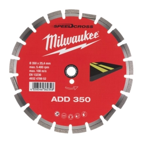 Milwaukee gyémánt vágótárcsa ADD 350mm 4932478952