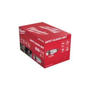   Milwaukee védőszemüveg füst, párásodásmentes nagy kiszerelésű (144 db/cs) 4932479026