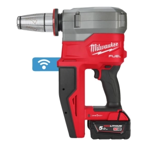   Milwaukee M18 FPXP-H10502C M18 Fuel UPONOR Q&E csőtágító 2 x 5.0 Ah akku, 1 gyorstöltő, koffer 4933479437