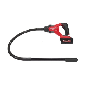   Milwaukee M18 FCVN12-551 tűvibrátor 1,2 m-es ostorral 1 x 5.5 Ah akku, gyorstöltő 4933479597
