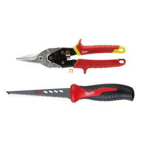   Milwaukee szerszám készlet 2 darabos (olló+fűrész) (4932479784)