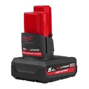   Milwaukee M12 HB5 M12 High Output akkumulátor 12 V 5,0 Ah 4932480165