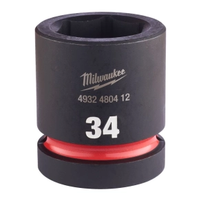   Milwaukee 1 gépi dugókulcs 6 lapú, rövid 34 mm 4932480412