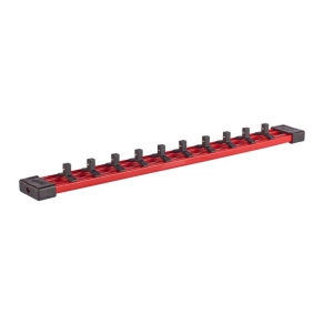   Milwaukee 1/4 gépi dugókulcs tartó sín 350 mm + rögzítők 4932480444