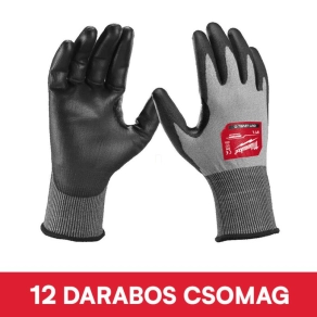   Milwaukee Vágásbiztos kesztyű Hi-Dex Cut C/3 vágási szint 9/L - 12 pár 4932480513