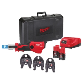   Milwaukee M12ONEHPT-202CU-SET M12 szuperkompakt Force Logic hidraulikus prés ONE-KEY funkcióval 4933481037
