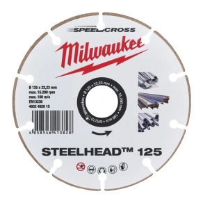 Milwaukee STEELHEAD gyémánt vágótárcsa 125mm 4932492015