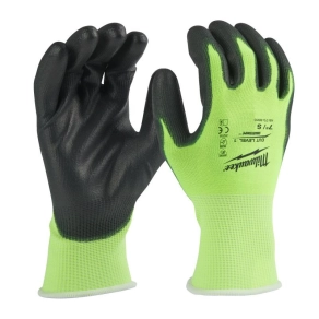   Milwaukee Hi-Vis vágásbiztos kesztyű 1/A M/8 12 pár 4932492914
