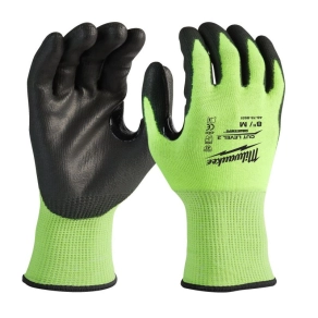   Milwaukee Hi-Vis vágásbiztos kesztyű 3/C L/9 12 pár 4932492920