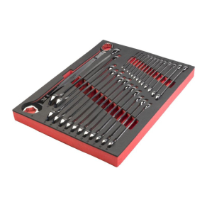   Milwaukee Max Bite csillag-villáskulcs készlet habbetétben, metrikus 27 részes 4932493247