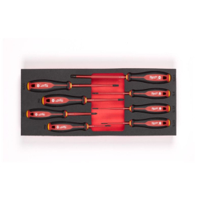   Milwaukee VDE csavarhúzó készlet habbetétben, 8 részes 4932493249