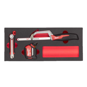   Milwaukee Mérő és vágóeszköz készlet habbetétben, 3 részes 4932493252