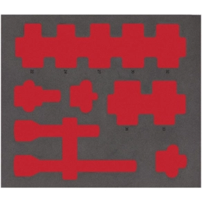   Milwaukee habbetét üres 3/4 gépi hosszú dugókulcsokhoz 417x355 mm 4932493397