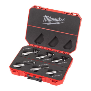 Milwaukee felsőmaró készlet 12,7 mm 6 részes 4932493579