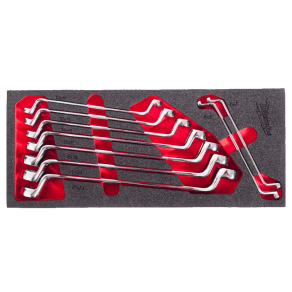   Milwaukee csillagkulcs készlet habbetétben 9 részes 4932499086