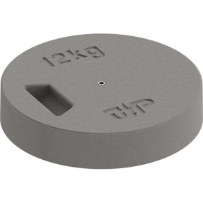   J.Pröpster beton lábazat kerek 335mm 12kg, M16 menettel - 103103