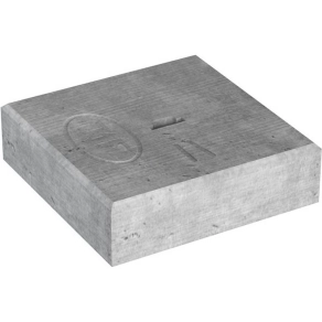 J.Pröpster beton lábazat kerek 335mm 16kg - 103185