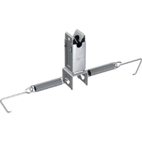   J.Pröpster Niro tetővezeték tartó kúpcserépre - rugós feszítéssel, Rd 10mm, V2A - 110529 R