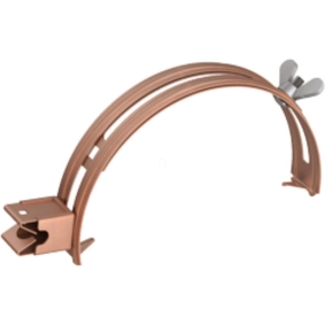   J.Pröpster Niro tetővezeték tartó, réz kúp Rd 10mm/B - 111137 R