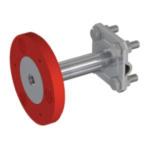   J.Pröpster földelés fixpont keresztkapoccsal 50mm műanyag gyűrű M12 V4A - 112025