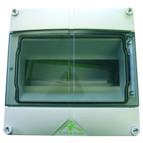   J.Pröpster műanyag szekrény IP 65 szigetelt házban KV 9109 9 TE 200x200x122mm - 206004