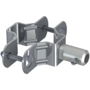   J.Pröpster 490587 Csőbilincs a GFK-ISO 16-plus szigetelő rúdhoz, V2A, 1 1/4 - 2col V2A