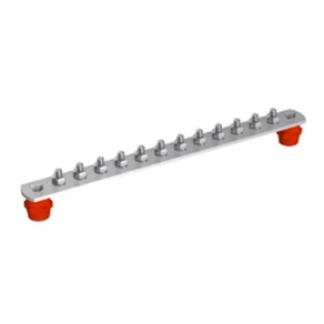   J.Pröpster EPH Potenciálkiegyenlítő sín 430/40x5mm, 12 csatlakozó hely, V2A - 910012