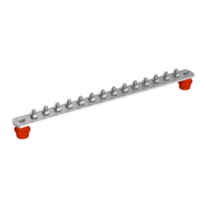  J.Pröpster EPH Potenciálkiegyenlítő sín 490/40x5mm, 14 csatlakozó hely V2A - 910013
