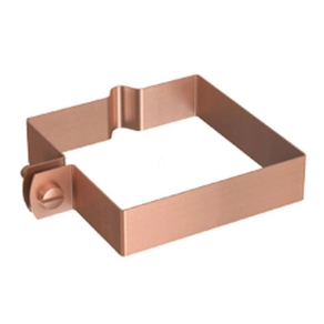 J.Pröpster négyszögbilincs bordával 80x80 Cu - 913610