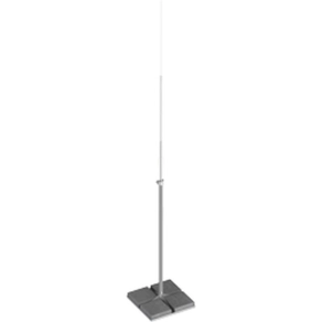   J.Pröpster 912605 RS-Teleszkópos-felfogóoszlop-készlet szabadonálló 4,35 m-ig (1,7m GFK)